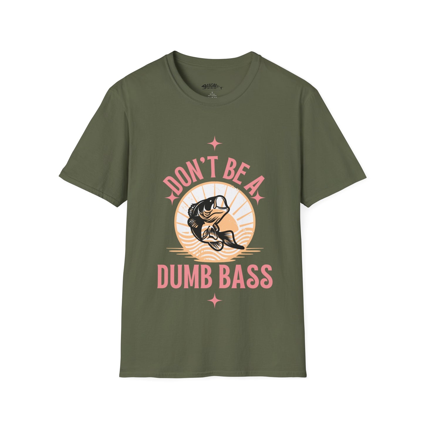 "Don't Be a Dumb Bass" T-Shirt for Anglers