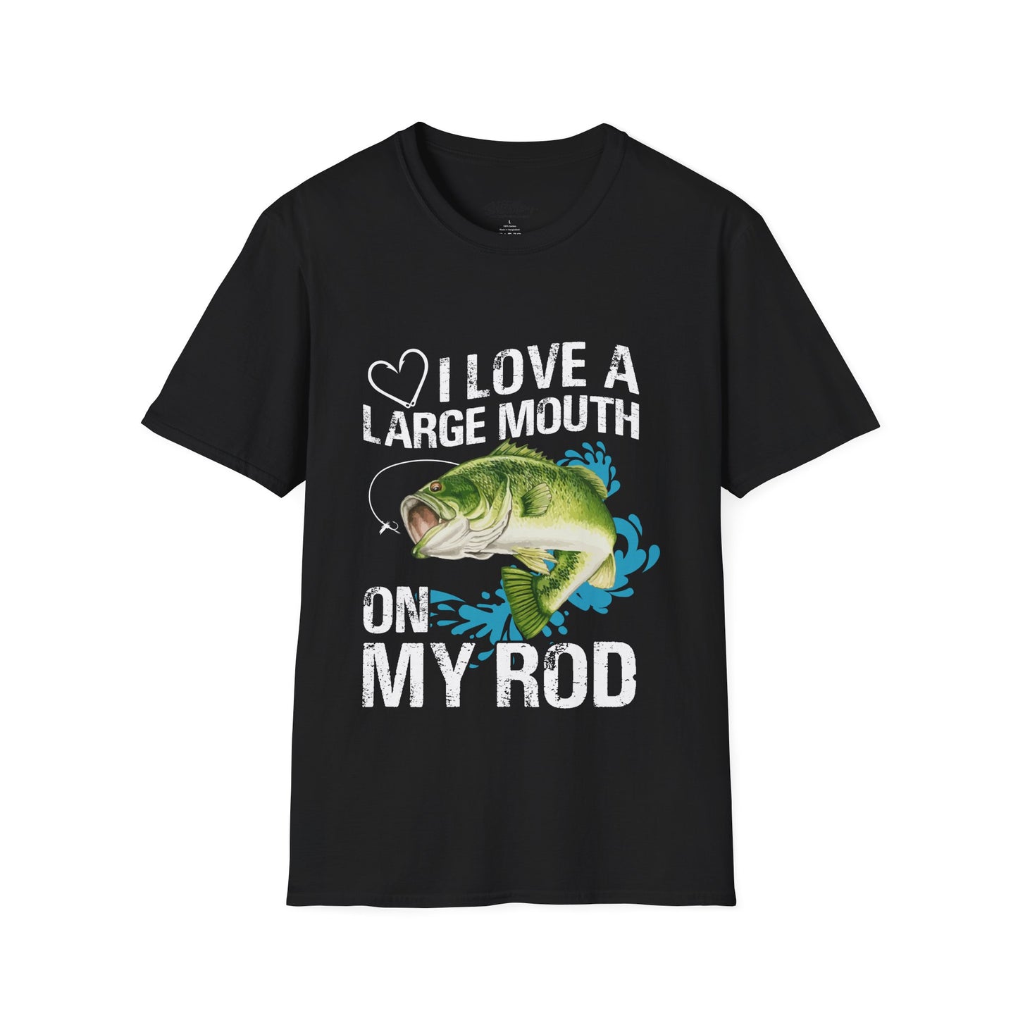 "Love a Large Mouth" T-Shirt for Anglers