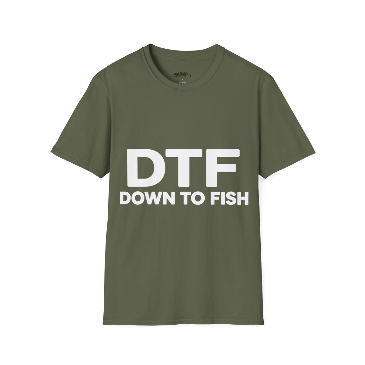 "Down to Fish" T-Shirt for Anglers