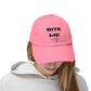 Bite Me (jig) Unisex Distressed Cap