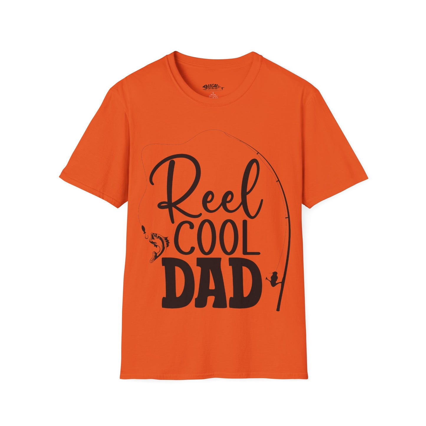 "Reel Cool Dad" T-Shirt for Anglers