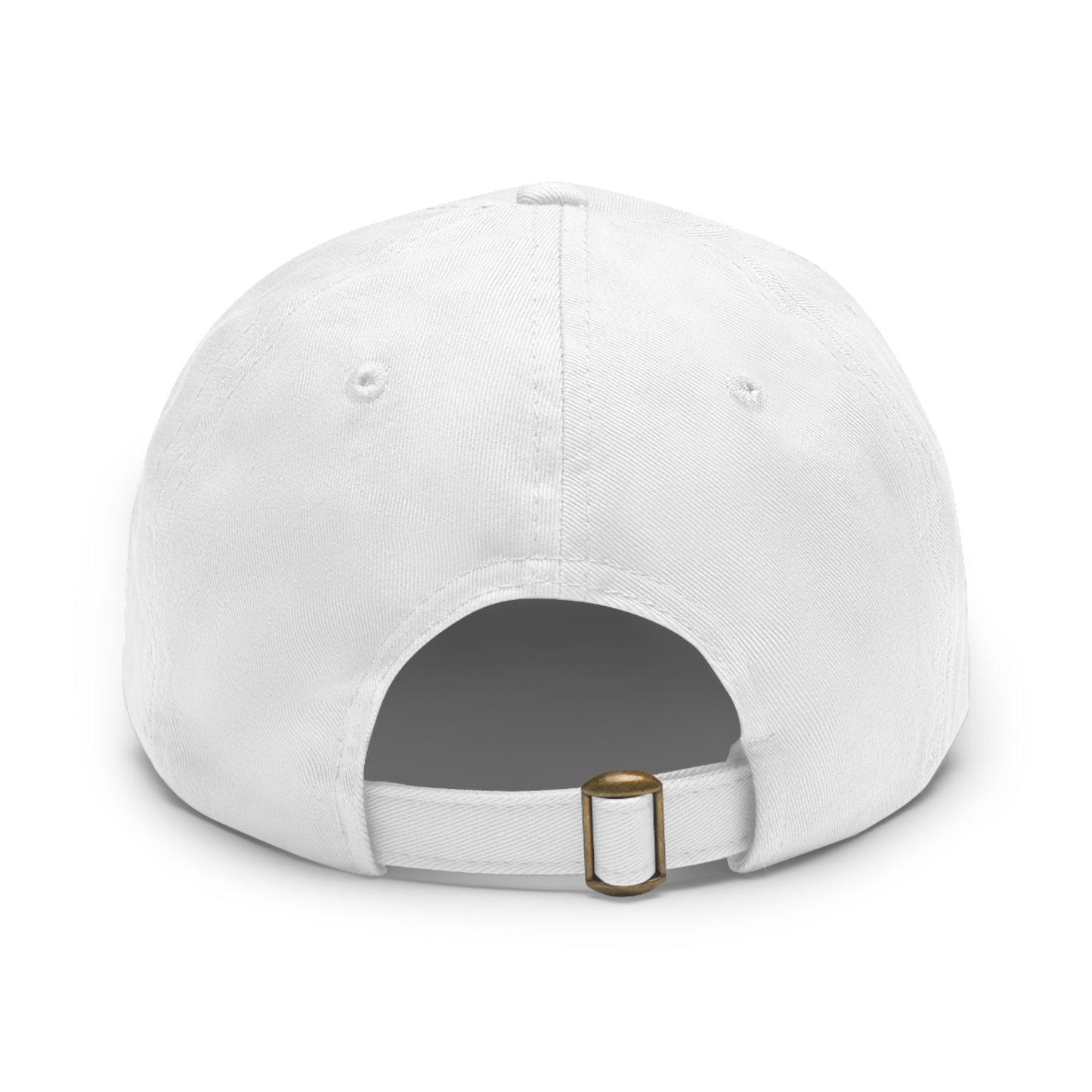 Reel Cool Dad Hat with Leather Patch (Round)