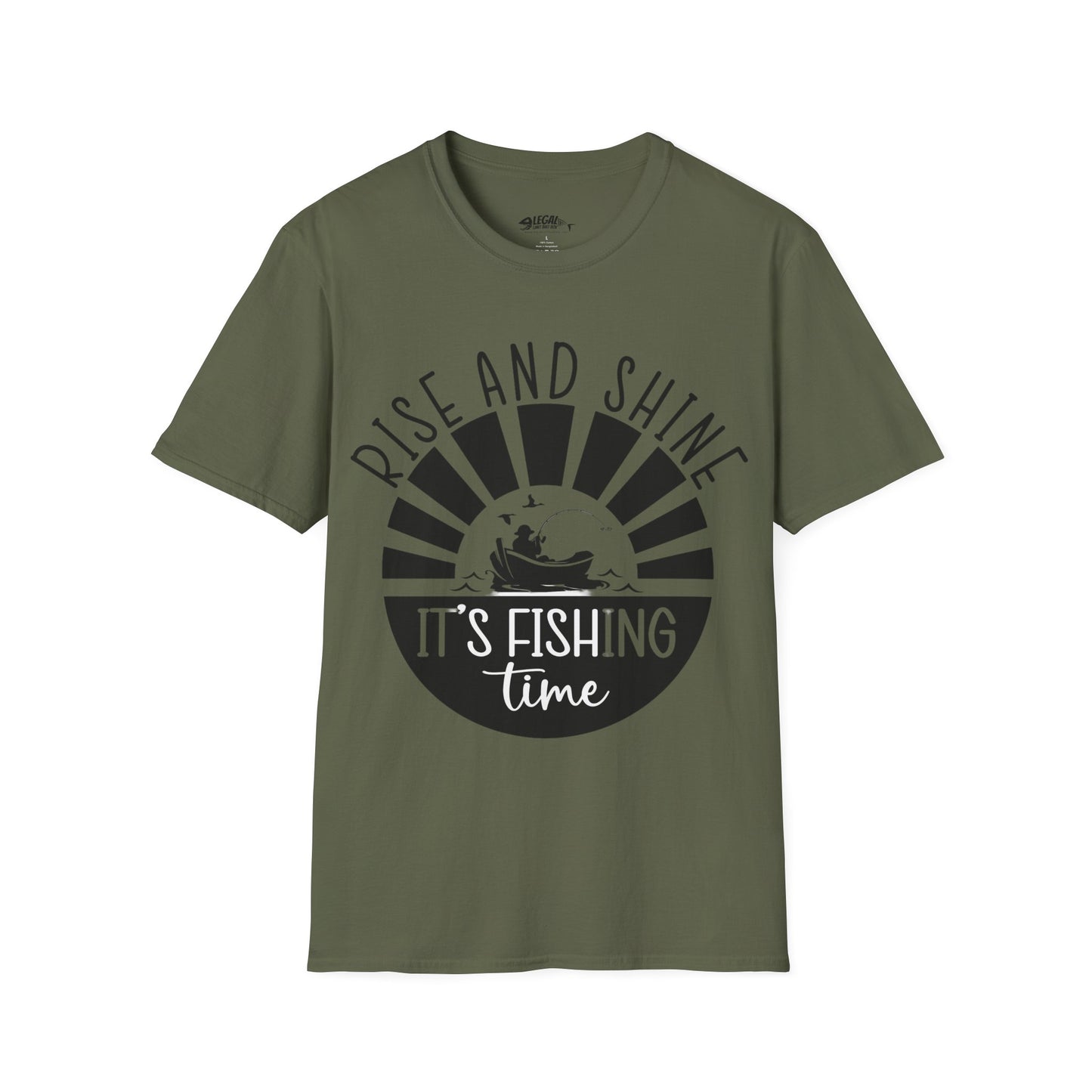 "Rise & Shine" T-Shirt for Anglers
