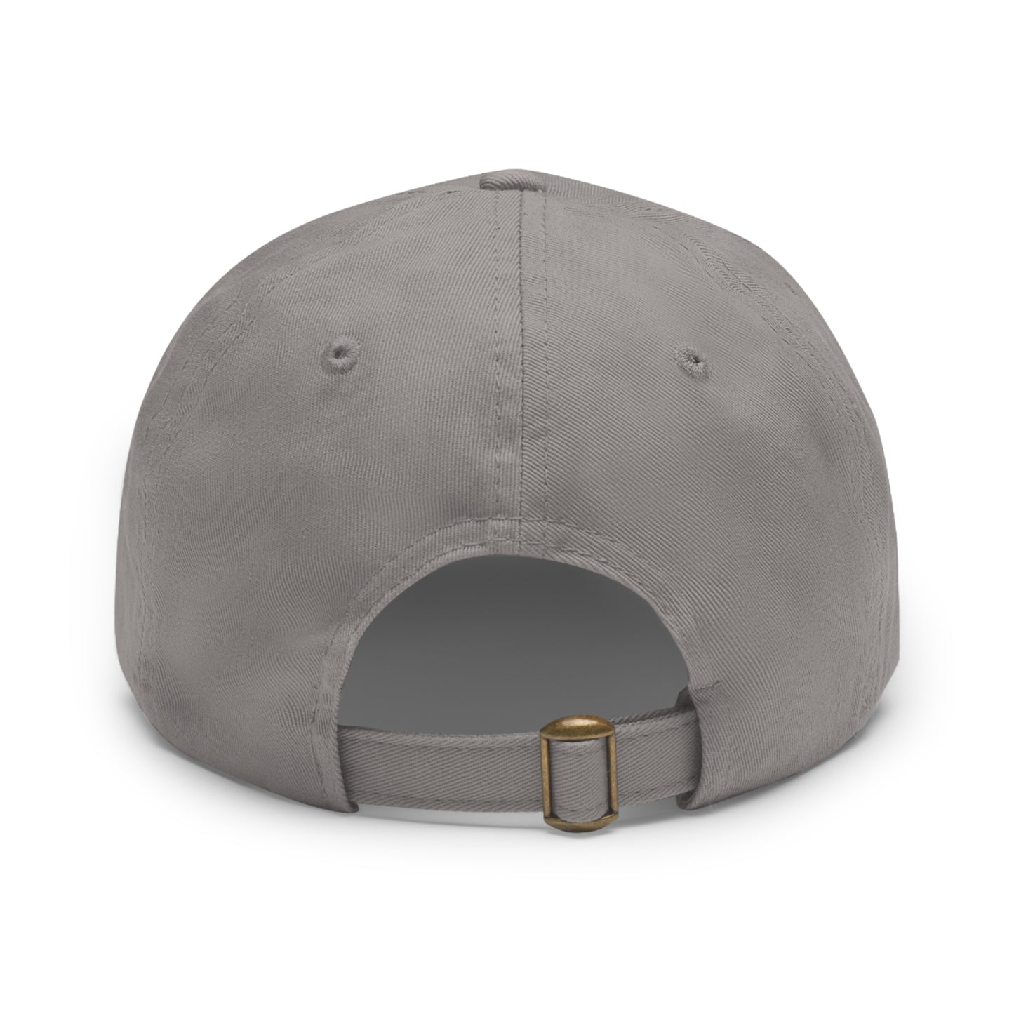 Reel Cool Dad Hat with Leather Patch (Round)