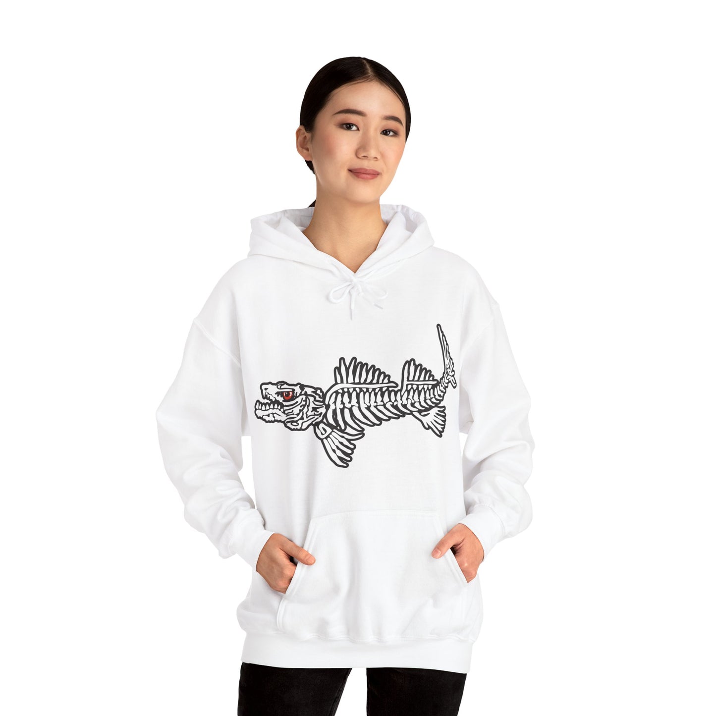 Fishbone Unisex Heavy Blend™ Hooded Sweatshirt