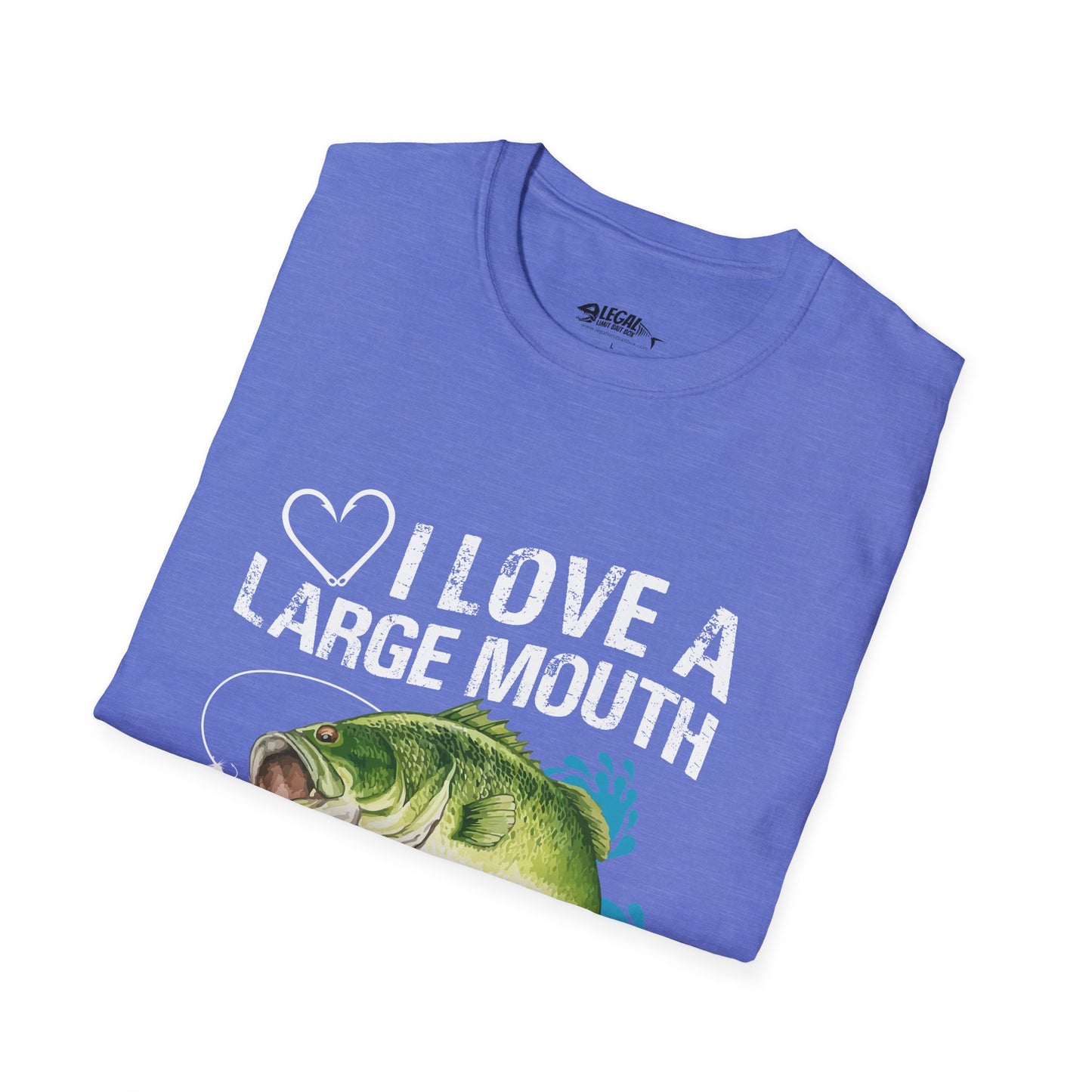 "Love a Large Mouth" T-Shirt for Anglers