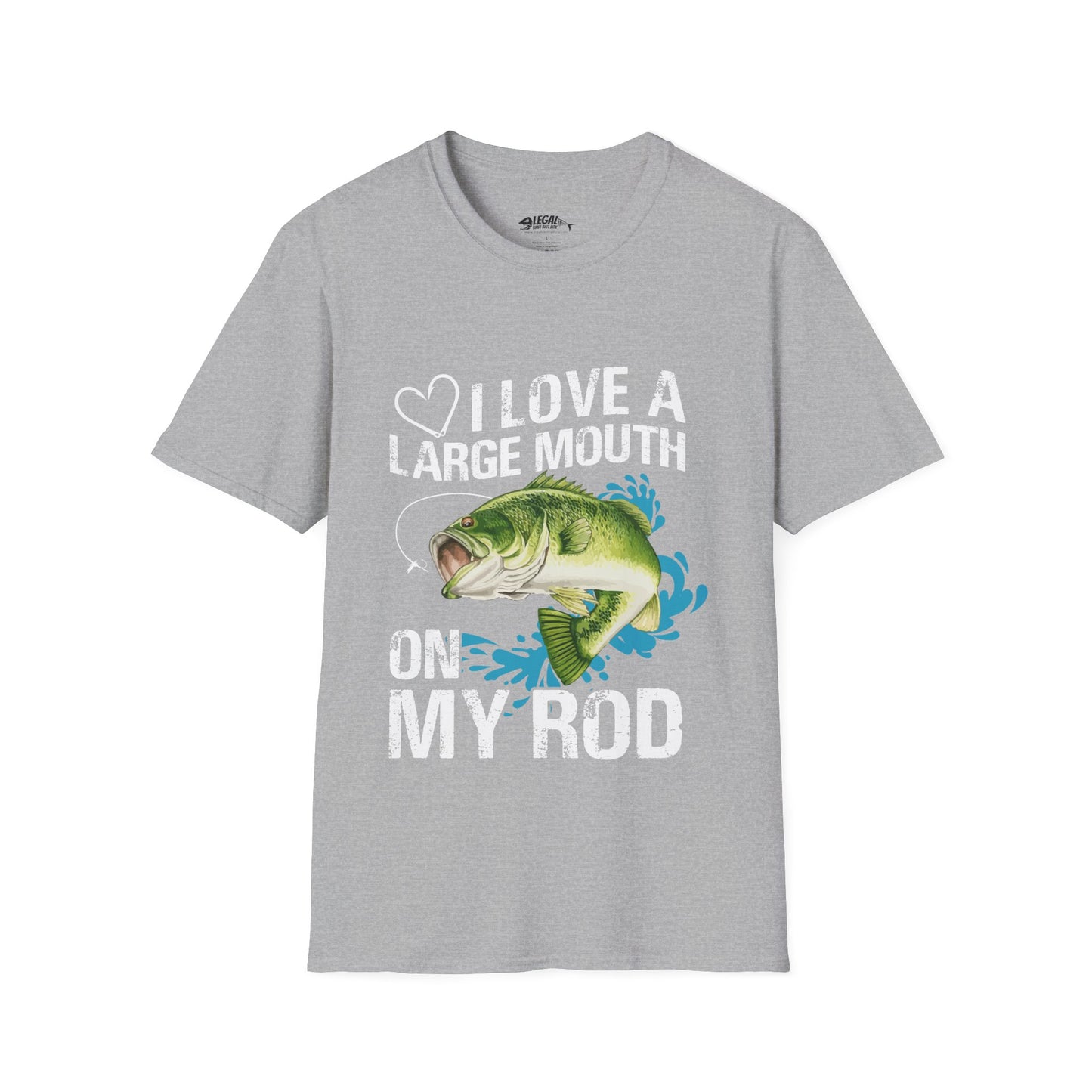 "Love a Large Mouth" T-Shirt for Anglers