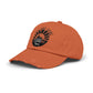 "Fishing Time" Distressed Fishing Cap