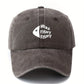 Here Fishy Fishy Dad Cap
