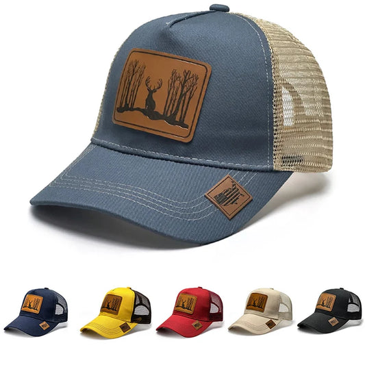 Rustic Deer Trucker Cap