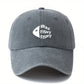 Here Fishy Fishy Dad Cap