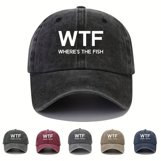 WTF Washed Dad Cap