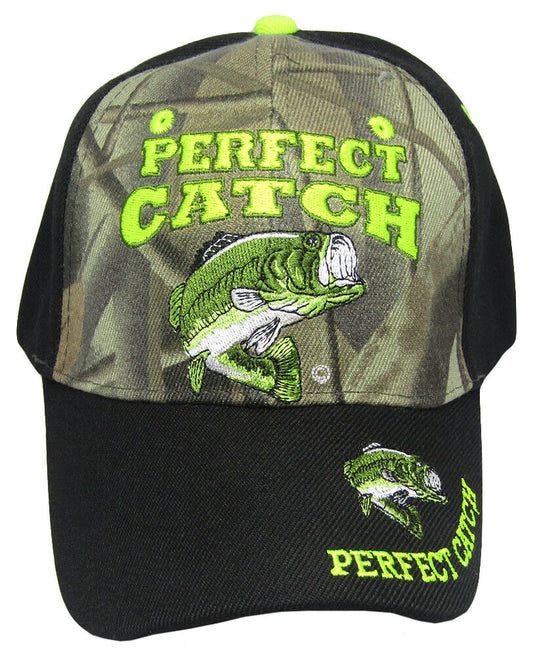 Perfect Catch Bass Fishing Cap
