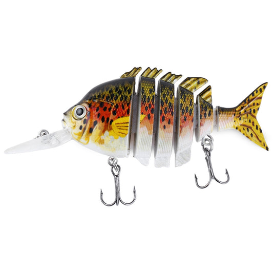 6 Part Long Lip Weever Swimbait