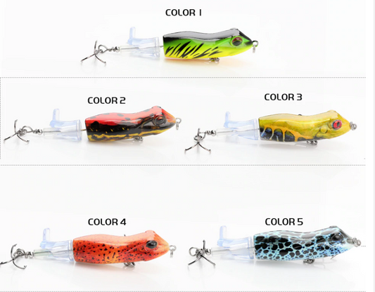 "Bass Kickin Frog" Topwater Lure