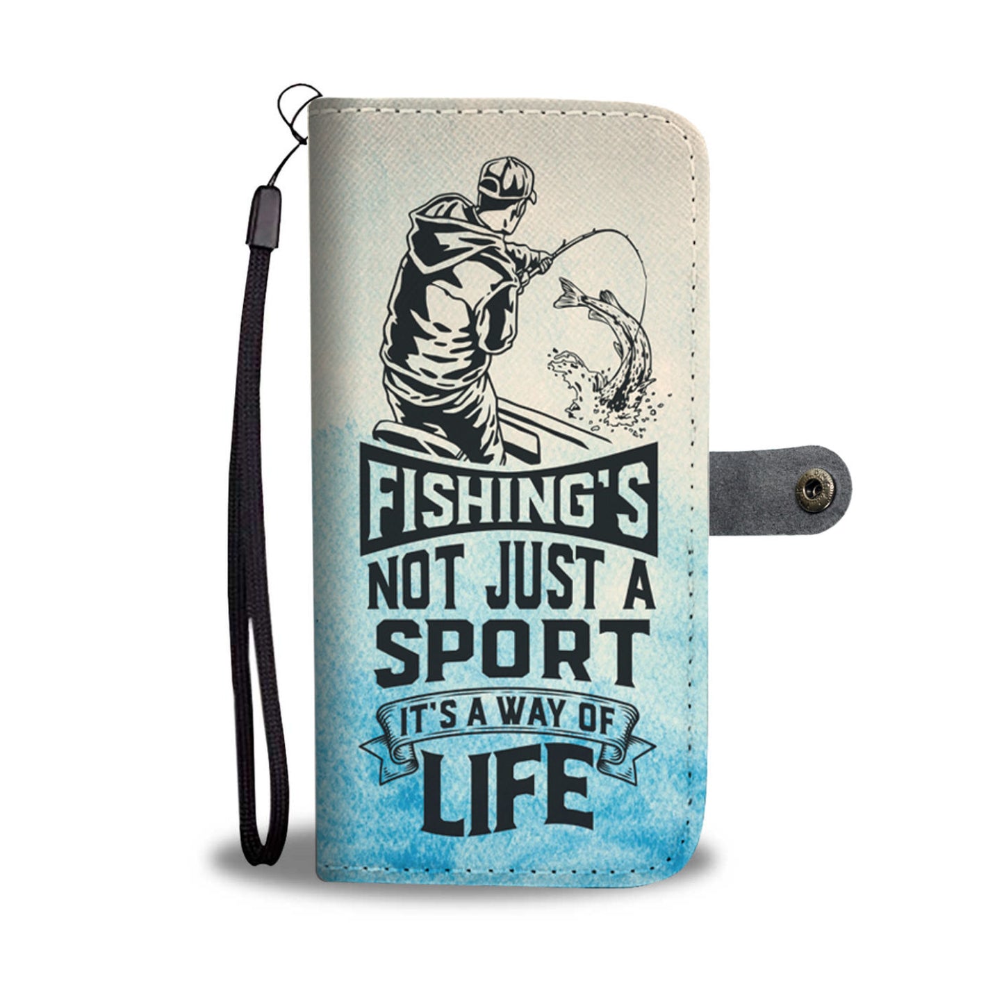Fishing is a Way Of Life Wallet Phone Case