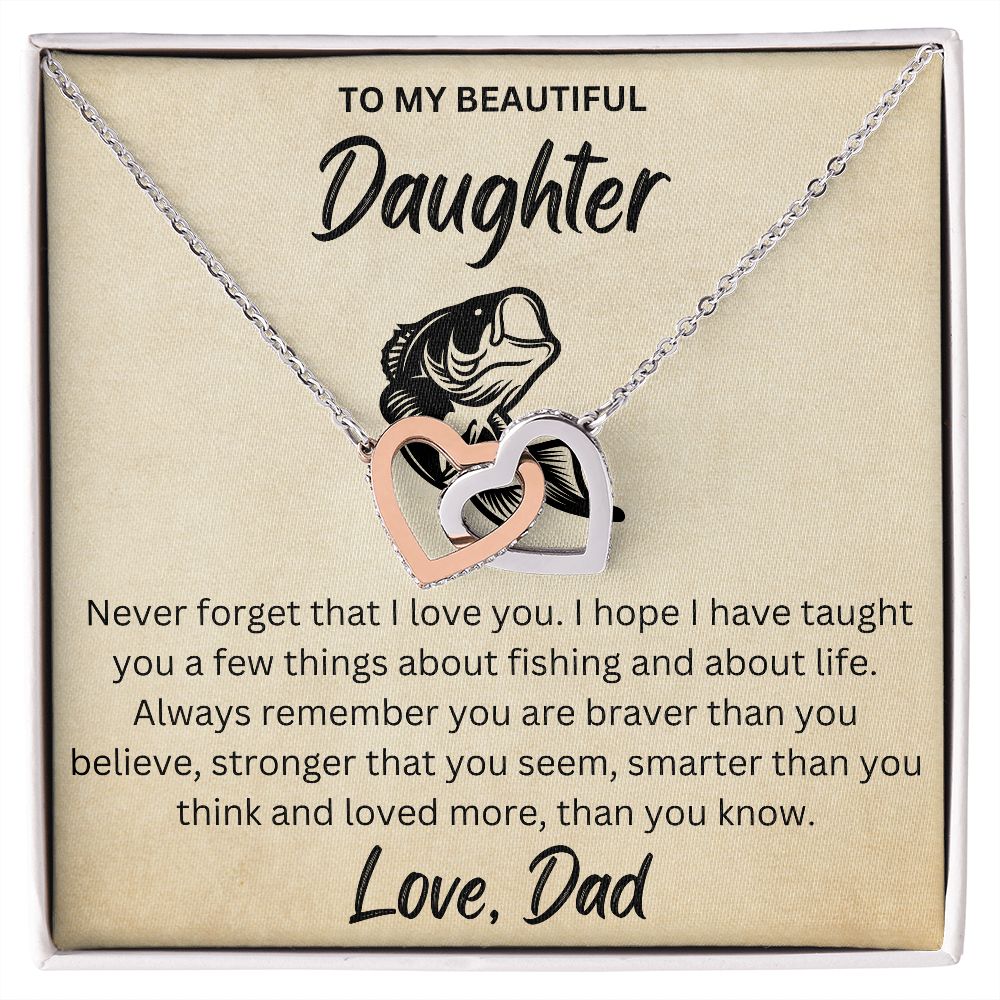 Beautiful Daughter Gift Necklace from Dad