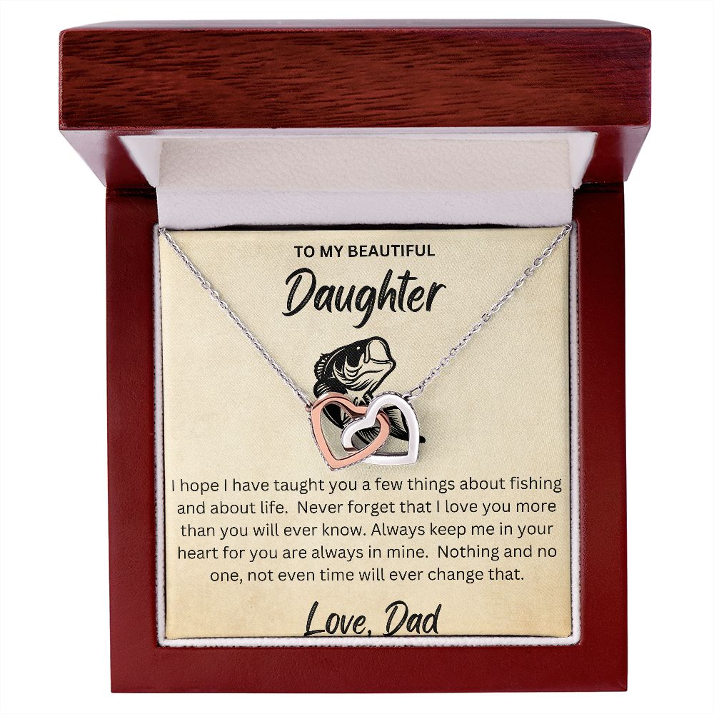 Daughter Gift Necklace from Fisherman Day