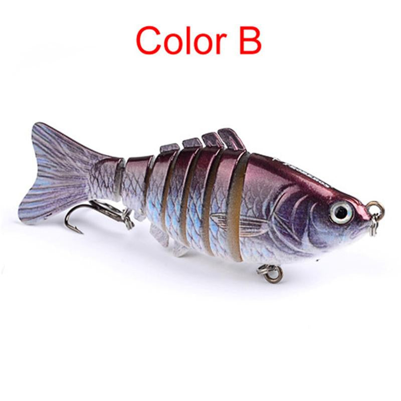 7 segment fishing lure 5pk of 7 Segment Lifelike Crankbaits – Legal Limit Bait Box
