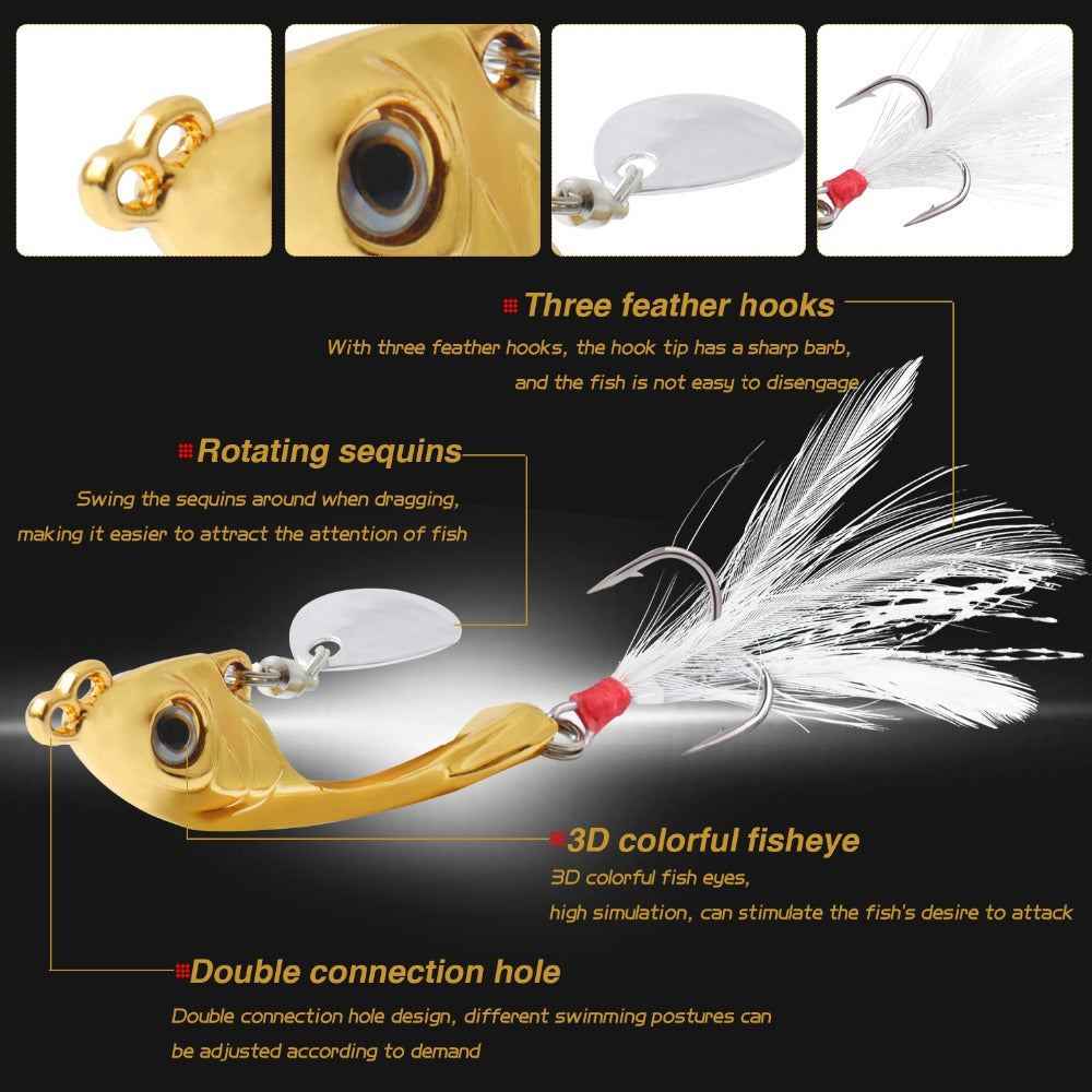 5pcs Jigging Lures With Box